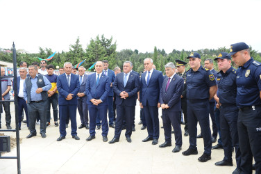 Abşeron rayonunun Mehdiabad qəsəbə Qəbiristanlığında Birinci Qarabağ Müharibəsi zamanı şəhid olmuş 4 hərbçimizin nəşi dəfn olundu