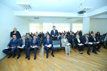 16 aprel 2026-cı il tarixində Binəqədi Rayon İcra Hakimiyyətinin başçısı Elxan Allahverdiyevin M.Ə.Rəsulzadə qəsəbə sakinləri ilə səyyar qəbulu keçirildi