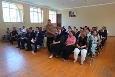 13 avqust 2026-cı il tarixində Binəqədi Rayon İcra Hakimiyyətinin başçısı Elxan Allahverdiyevin 6-cı mikrorayon sakinləri ilə səyyar qəbulu keçirildi