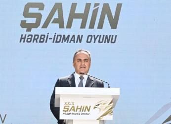 Milli Qurtuluş Gününə həsr olunmuş XXIX “Şahin” hərbi-idman oyununun final mərhələsində birinciliyi Binəqədi rayonu qazandı