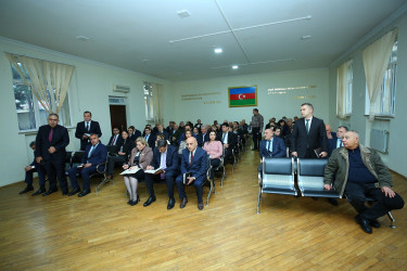 11 dekabr 2025-ci il tarixində Binəqədi Rayon İcra Hakimiyyətinin başçısı Elxan Allahverdiyevin M.Ə.Rəsulzadə qəsəbə sakinləri ilə səyyar qəbulu keçirildi