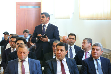 09 iyul 2026-cı il tarixində Binəqədi Rayon İcra Hakimiyyətinin başçısı Elxan Allahverdiyevin 8-ci mikrorayon sakinləri ilə səyyar qəbulu keçirildi