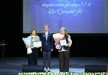 Yeni Azərbaycan Partiyası Binəqədi rayon təşkilatının yaradılmasının 33-cü ildönümünə və 8 Mart Beynəlxalq Qadınlar Gününə  həsr olunmuş tədbir keçirildi