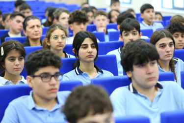 “Vətən” İdman Liseyində "Narkotiksiz gələcək naminə” mövzusunda maarifləndirici  görüş keçirildi