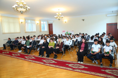 135 nömrəli tam orta məktəbdə "Narkotiksiz gələcək naminə!” mövzusunda növbəti maarifləndirici tədbir keçirildi