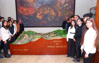 Rayon gəncləri Memorial Soyqırımı Muzeyini ziyarət etdi