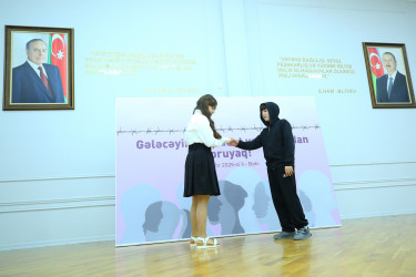 Binəqədi rayonu 300 № li tam orta məktəbdə “Gender əsaslı zorakılığa qarşı 16 günlük fəallıq kompaniyası” çərçivəsində “Gələcəyimizi şiddət və asılılıqdan qoruyaq!” mövzusunda maarifləndirici tədbir keçirildi