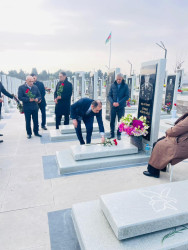26 noyabr 2025-ci il tarixində şəhid Seymur Hüseyn oğlunun ildönümü ilə əlaqədar məzarı ziyarət olundu
