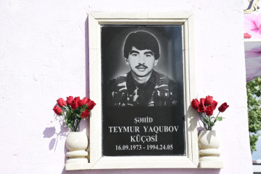 16 sentyabr 2022-ci il tarixində I Qarabağ müharibəsi şəhidi Teymur Mansur oğlu Yaqubovun doğum günündə əziz xatirəsi anıldı.