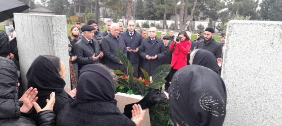 Şəhid Tağıyev Ruslan Fuad oğlunun şəhadətinin ildönümü ilə əlaqədar məzarı ziyarət olundu