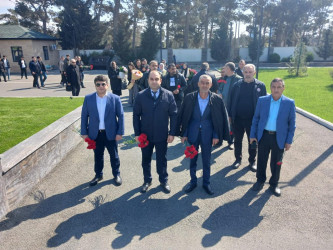 Şəhid İsayev İsmayıl Çərkəz oğlunun doğum günü ilə əlaqədar məzarı ziyarət olundu