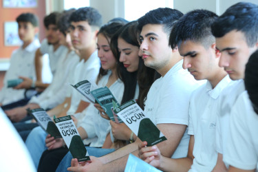 Binəqədi rayonunda 26 İyun-Narkomaniya və Narkobiznesə qarşı Beynəlxalq Mübarizə Gününə həsr olunmuş "Narkotiksiz gələcək naminə!” mövzusunda növbəti maarifləndirici tədbir keçirildi