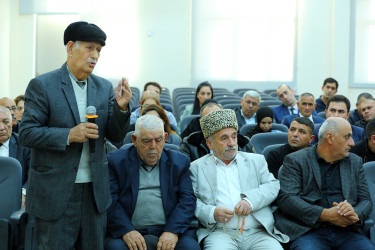 20  noyabr 2025-ci il tarixində Binəqədi Rayon İcra Hakimiyyətinin başçısı Elxan Allahverdiyevin Xocəsən qəsəbəsinin sakinləri ilə səyyar qəbulu keçirildi