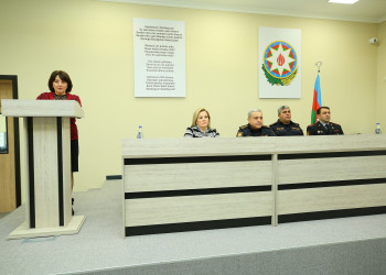 “Vətən” İdman Liseyində "Narkotiksiz gələcək naminə” mövzusunda maarifləndirici  görüş keçirildi