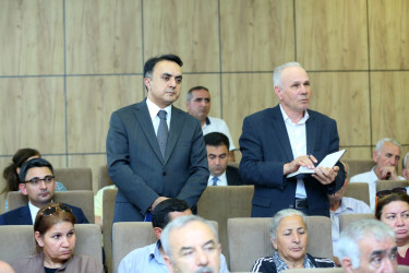 20 avqust 2026-cı il tarixində Binəqədi Rayon İcra Hakimiyyətinin başçısı Elxan Allahverdiyevin M.Ə.Rəsulzadə qəsəbə sakinləri ilə səyyar qəbulu keçirildi