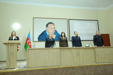 Binəqədi rayonu 276 № li tam orta məktəbdə Məktəbəqədər və Ümumi Təhsil üzrə Dövlət Agentliyinin (MÜTDA) təşəbbüsü ilə keçirilən valideyn konfransları çərçivəsində növbəti görüş keçirildi