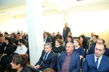 23 oktyabr 2025-ci il tarixində Binəqədi Rayon İcra Hakimiyyətinin başçısı Elxan Allahverdiyevin M.Ə.Rəsulzadə qəsəbə sakinləri ilə səyyar qəbulu keçirildi