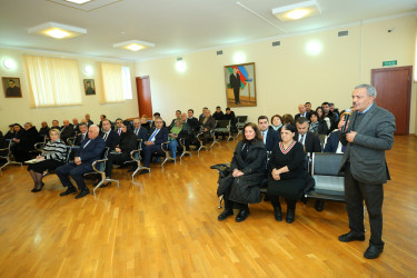 18 dekabr 2025-ci il tarixində Binəqədi Rayon İcra Hakimiyyətinin başçısı Elxan Allahverdiyevin 9-cu mikrorayon sakinləri ilə səyyar qəbulu keçirildi