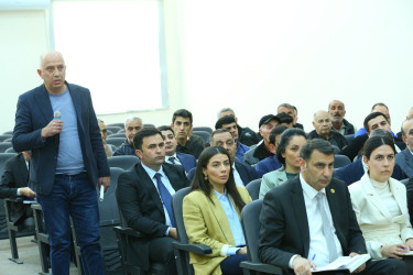 07 may 2026-cı il tarixində Binəqədi Rayon İcra Hakimiyyətinin başçısı Elxan Allahverdiyevin Xocəsən qəsəbə sakinləri ilə səyyar qəbulu keçirildi
