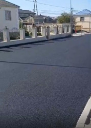 Binəqədi qəsəbəsi, Gülməmməd Ramazanov küçəsində asfalt örtüyünün çəkilməsi işləri tamamlandı