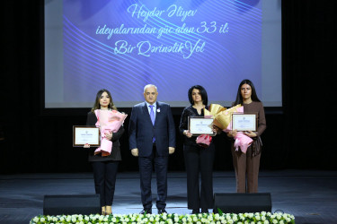 Yeni Azərbaycan Partiyası Binəqədi rayon təşkilatının yaradılmasının 33-cü ildönümünə və 8 Mart Beynəlxalq Qadınlar Gününə  həsr olunmuş tədbir keçirildi