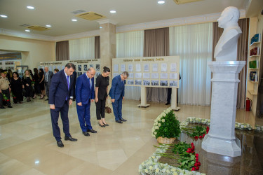 “Şəhərsalma və Memarlıq İli” çərçivəsində Ümummilli Lider Heydər Əliyevin ilk dəfə siyasi rəhbərliyə gəlişinin 57-ci ildönümünə  həsr olunmuş “14 iyul 1969-cu il: Tarixi dönüş və Azərbaycanın milli  inkişaf yolunun başlanğıcı” adlı  tədbir keçirildi