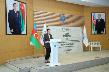 Binəqədi rayonunda “Konstitusiya və Suverenlik İli” çərçivəsində “Qərbi Azərbaycan İrsi: Ermənistanda azərbaycanlılara məxsus qəbiristanlıqların sistemli qaydada dağıdılmasının nəticələri və beynəlxalq hüquqi məsuliyyətə dair” hesabat və materiallar kitabının I cildinin təqdimat mərasimi keçirildi