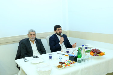 Binəqədi Rayon İcra Hakimiyyəti tərəfindən müqəddəs Ramazan ayı münasibətilə iftar süfrəsi təşkil edildi