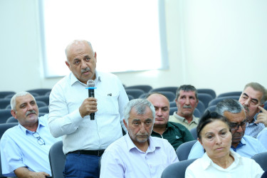23 iyul 2026-cı il tarixində Binəqədi Rayon İcra Hakimiyyətinin başçısı Elxan Allahverdiyevin Xocəsən qəsəbə sakinləri ilə səyyar qəbulu keçirildi