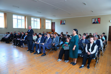 23 oktyabr 2026-cı il tarixində Binəqədi Rayon İcra Hakimiyyətinin başçısı Elxan Allahverdiyevin 6-cı mikrorayon sakinləri ilə səyyar qəbulu keçirildi
