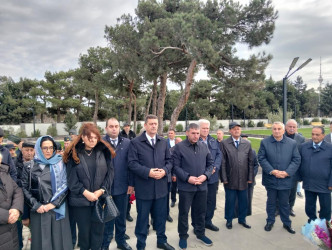 Şəhid Ağayev Həmdəm Mayıl oğlunun şəhadətinin ildönümü ilə əlaqədar məzarı ziyarət olundu
