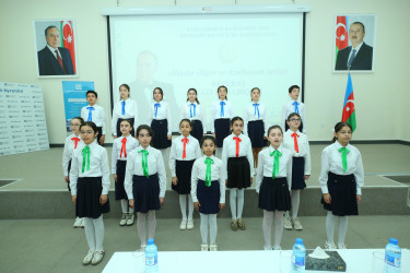 “Şəhərsalma və Memarlıq İli” çərçivəsində xalqımızın ümmumilli lideri Heydər Əliyevin əziz xatirəsinə həsr olunmuş “Heydər Əliyev və Azərbaycan tarixi” mövzusunda elmi-praktik konfransın rayon mərhələsi keçirildi