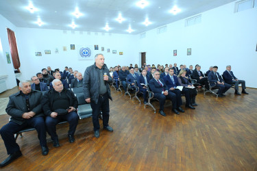 15 yanvar 2026-cı il tarixində Binəqədi Rayon İcra Hakimiyyətinin başçısı Elxan Allahverdiyevin Biləcəri qəsəbə sakinləri ilə səyyar qəbulu keçirildi