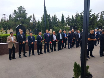 Şəhid Rəhimov Zamin Vahid oğlunun anım günü ilə əlaqədar məzarı ziyarət olundu