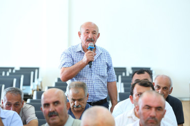 06 avqust 2026-cı il tarixində Binəqədi Rayon İcra Hakimiyyətinin başçısı Elxan Allahverdiyevin 28 May qəsəbə sakinləri ilə səyyar qəbulu keçirildi