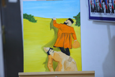 Binəqədi rayonu 30 № li tam orta məktəbin şagirdlərinin ifasında Azərbaycan bəstəkarı, Şərqdə ilk operanın yaradıcısı, böyük musiqişünas-alim Üzeyir Hacıbəylinin anadan olmasının 140 illik yubileyinə həsr olunmuş “O olmasın, bu olsun” operettası səhnələşdirildi