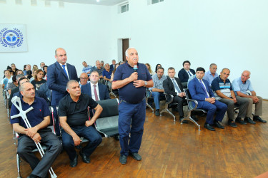 10 iyul 2025-ci il tarixində Binəqədi Rayon İcra Hakimiyyətinin başçısı Elxan Allahverdiyevin Biləcəri qəsəbə sakinləri ilə səyyar qəbulu keçirildi