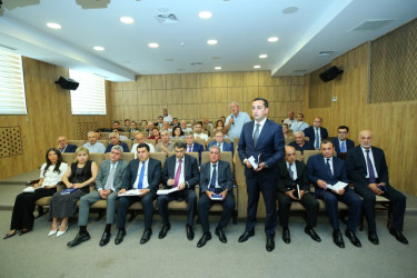20 avqust 2026-cı il tarixində Binəqədi Rayon İcra Hakimiyyətinin başçısı Elxan Allahverdiyevin M.Ə.Rəsulzadə qəsəbə sakinləri ilə səyyar qəbulu keçirildi