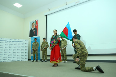 “Şəhərsalma və Memarlıq İli” çərçivəsində xalqımızın ümmumilli lideri Heydər Əliyevin əziz xatirəsinə həsr olunmuş “Heydər Əliyev və Azərbaycan tarixi” mövzusunda elmi-praktik konfransın rayon mərhələsi keçirildi