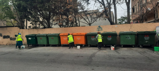 Binəqədi rayonunda növbəti iməcilik işləri həyata keçirildi