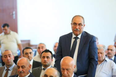 09 iyul 2026-cı il tarixində Binəqədi Rayon İcra Hakimiyyətinin başçısı Elxan Allahverdiyevin 8-ci mikrorayon sakinləri ilə səyyar qəbulu keçirildi