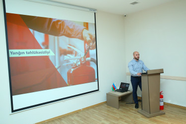 Müəssisə və təşkilatlar üçün istehlakçıların hüquqlarının müdafiəsi, ticarət ictimai iaşə, məişət və digər növ xidmət qaydaları, insan sağlamlığı və təhlükəsizliyi sahəsində maarifləndirmə tədbiri keçirildi