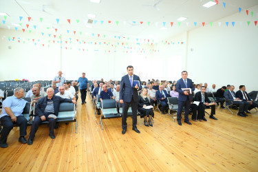 06 avqust 2026-cı il tarixində Binəqədi Rayon İcra Hakimiyyətinin başçısı Elxan Allahverdiyevin 28 May qəsəbə sakinləri ilə səyyar qəbulu keçirildi