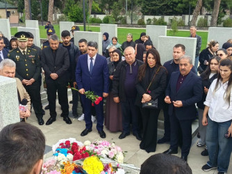 Şəhid Əliyev İmran Əli oğlunun anım günü ilə əlaqədar məzarı ziyarət olundu