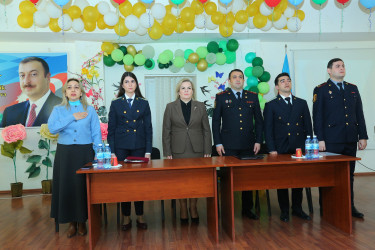 Binəqədi rayonu 3 №-li tam orta məktəbində "Narkotiksiz gələcək naminə!” mövzusunda tədbir keçirildi