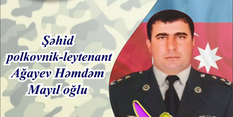 Şəhid Ağayev Həmdəm Mayıl oğlunun doğum günü ilə əlaqədar məzarı ziyarət olundu