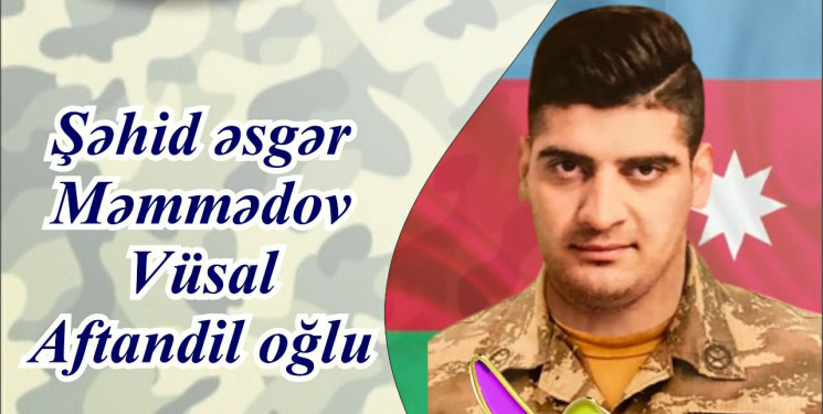 Şəhid Məmmədov Vüsal Aftandil oğlunun doğum günü ilə əlaqədar məzarı ziyarət olundu