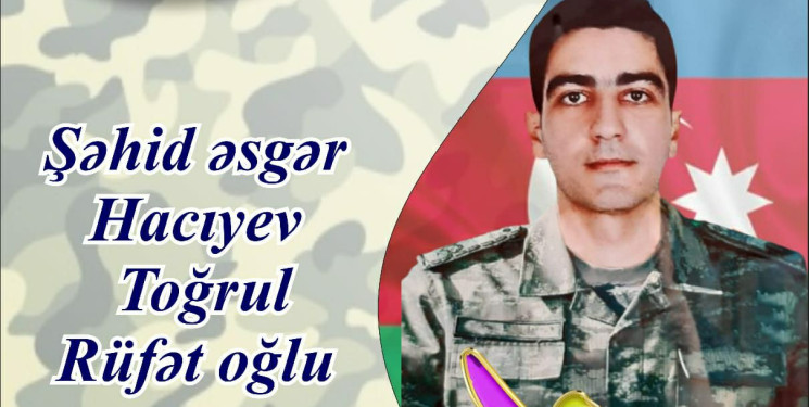 Şəhid Hacıyev Toğrul Rüfət oğlunun anım günü ilə əlaqədar məzarı ziyarət olundu