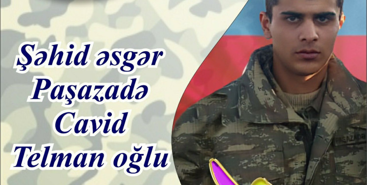 Şəhid  Paşazadə Cavid Telman oğlunun doğum günü ilə əlaqədar məzarı ziyarət olundu