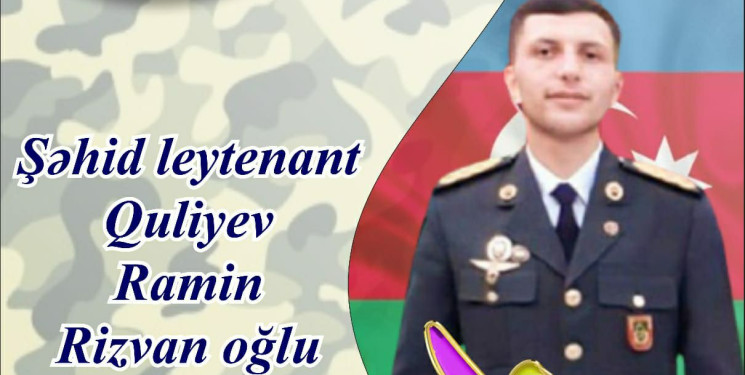 Şəhid Quliyev Ramin Rizvan oğlunun anım günü ilə əlaqədar məzarı ziyarət olundu